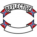 REFLECTIVE ROCKER  CONFEDERATE 